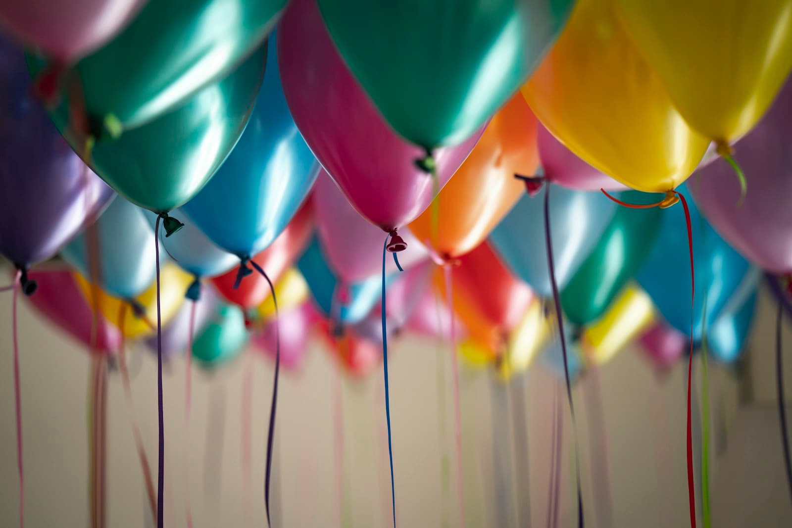 Custom birthday song gift with balloons and celebration